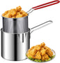 Stainless Steel Deep Fryer Pot with Basket